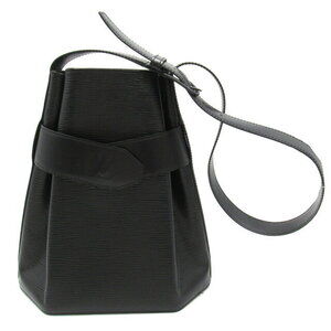 Louis Vuitton Sac de Paul Shoulder Bag Epi leather black